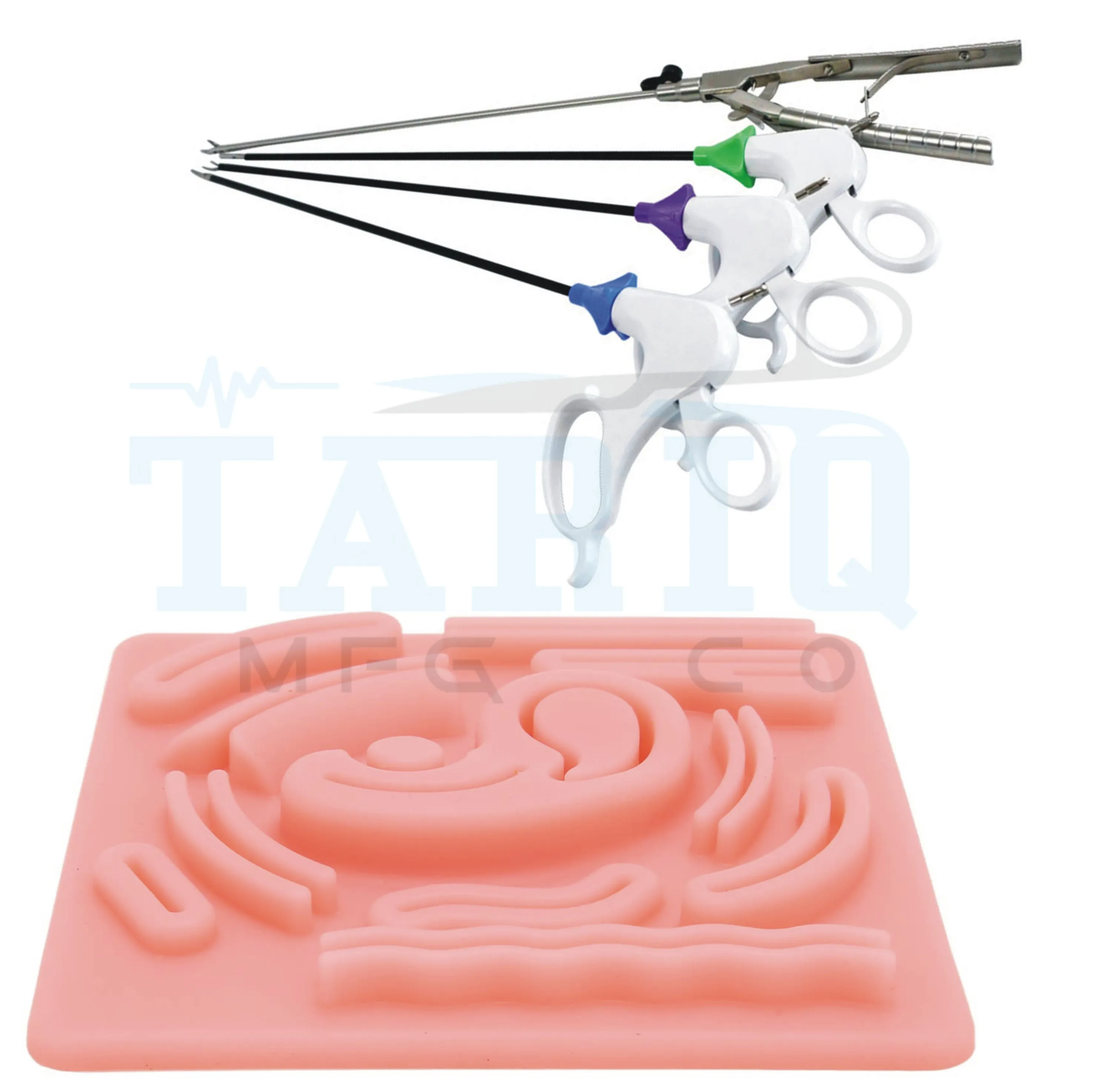 New Arrival laparoscopic training Instruments with pad Laparoscopic Instruments