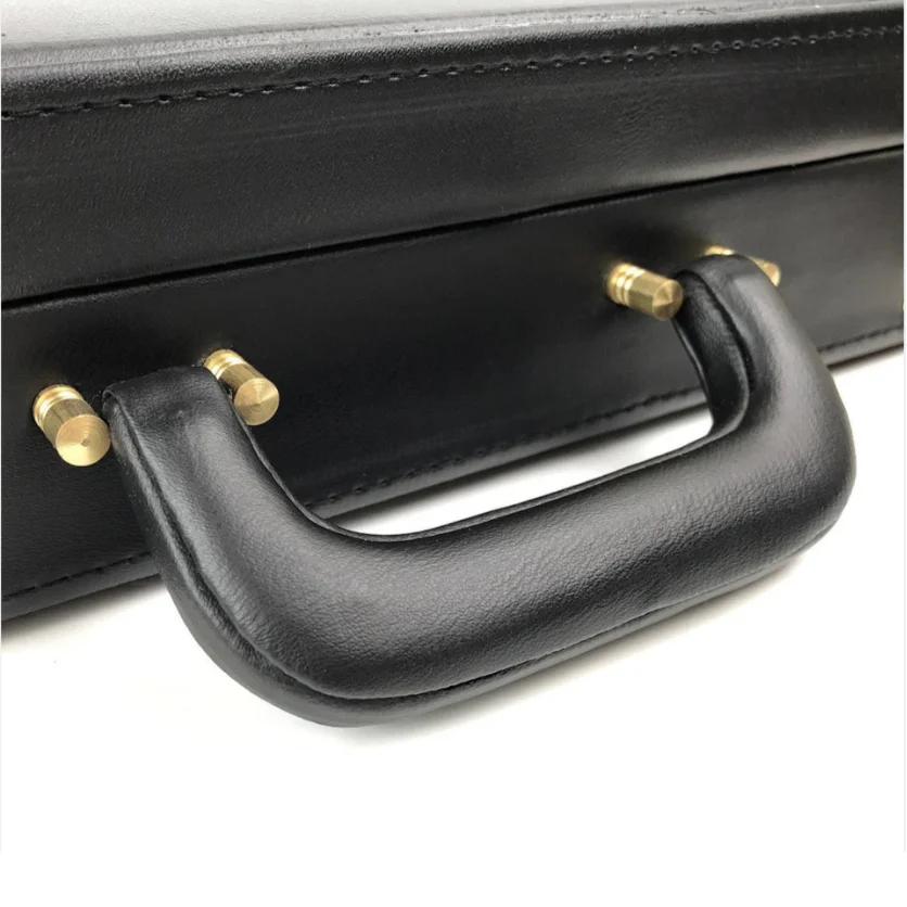 Masonic Knights Templar Sword Hard Case with Handle Locking PU genuine Leather Bag Other Special Purpose Bags & Cases