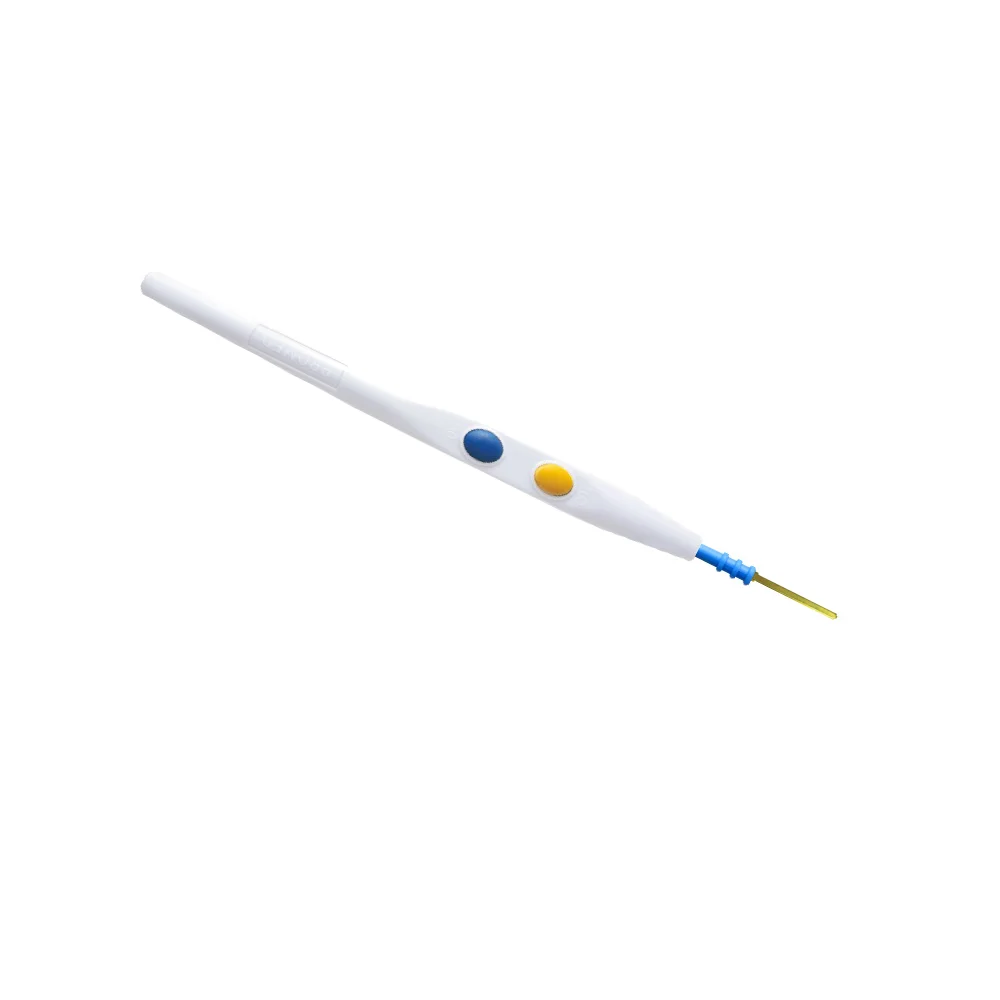 Disposable Hand Control Electrosurgical Pencil ESU Pencil With 3 Meters Cables and Blade