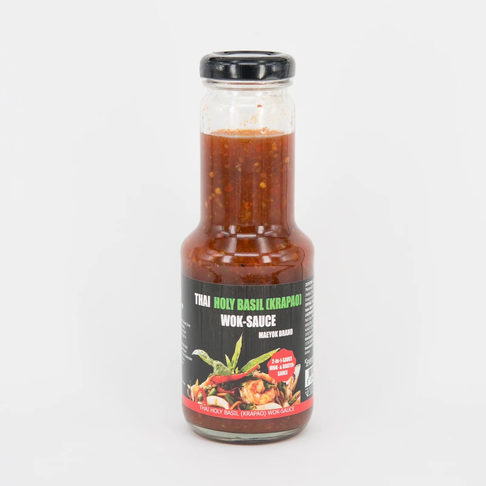 Holy Basil Sauce : 260g (Mae Yok brand) High Quality from Thailand 100% Export