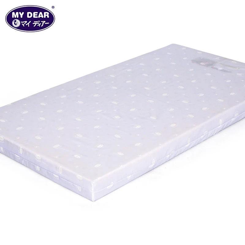 First Quality MY DEAR Anti-Dust Mite Newborn Mattress 7cm Thick Synthetic RubberConstructed with Palm Oil Rubber for Bedroom Use