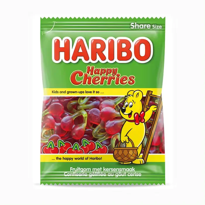 Сумки для лакомства Haribo Starmix 16 г x 100-объемный Сладкий пакет с наклейкой благодарности-подарок на день рождения-Восток