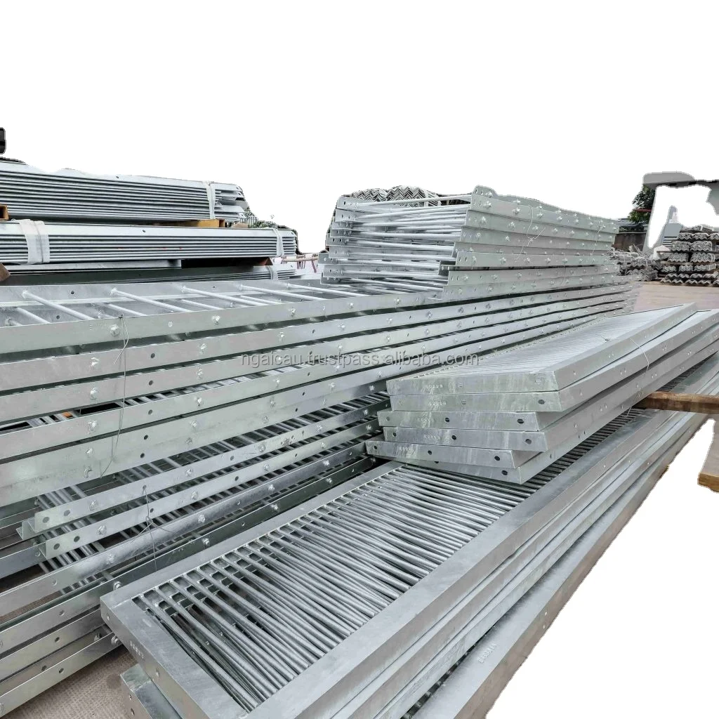 From Viet Nam: Adjustable Structure Ladder By Cladded Zinc Dedicated Steel Building Steel Structure