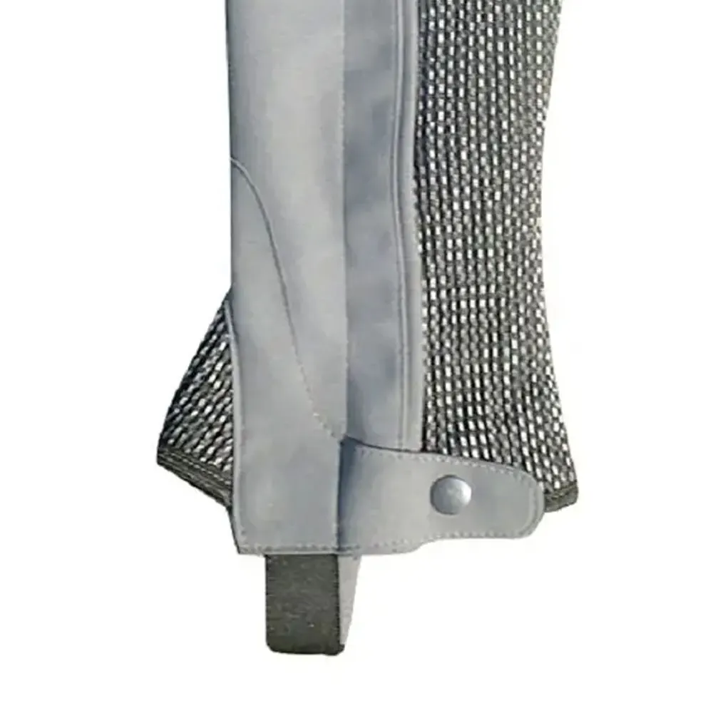 Chaps Equestrian Product Half Mini Leather Horse Riding Equipment Top Design Genuine Leather Horse Riding Chaps