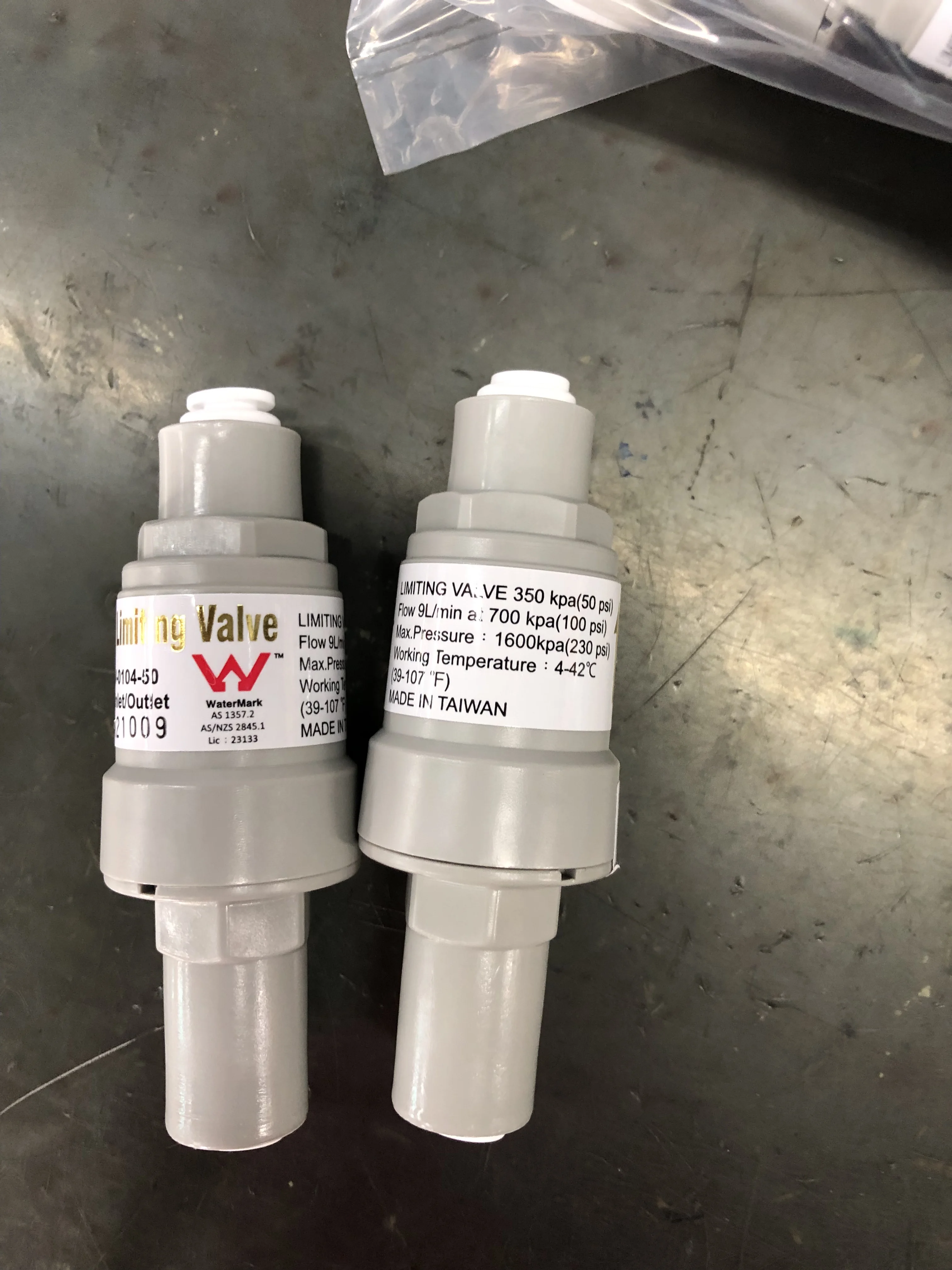 Pressure Limiting Valve