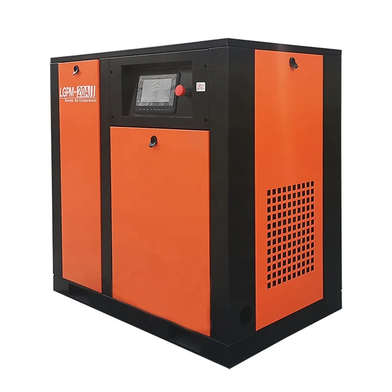 Энергосберегающий 15kw переменной скорости Стационарный винтовой воздушный компрессор