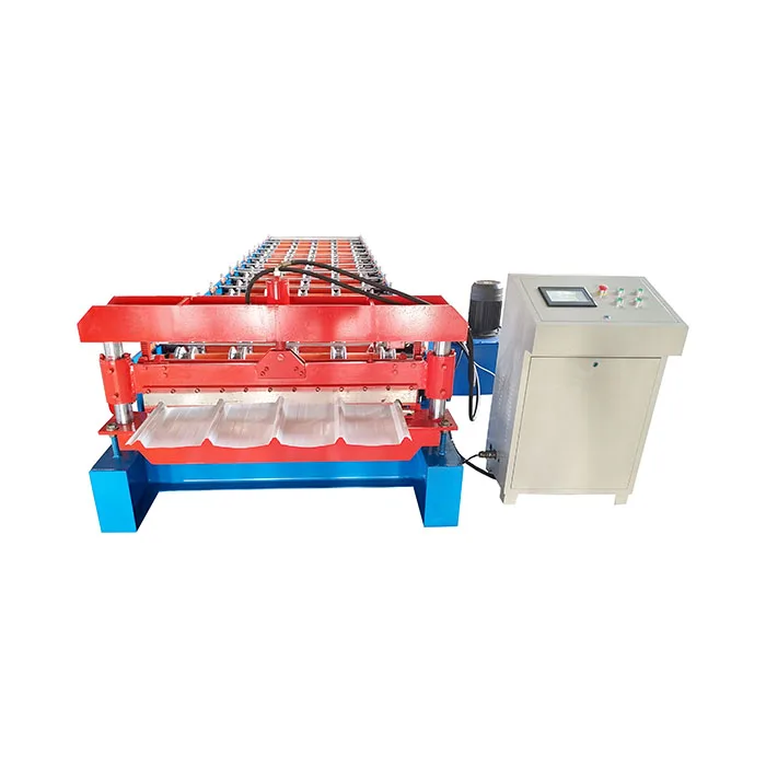 914 aluminium profile roof plate roll forming machine