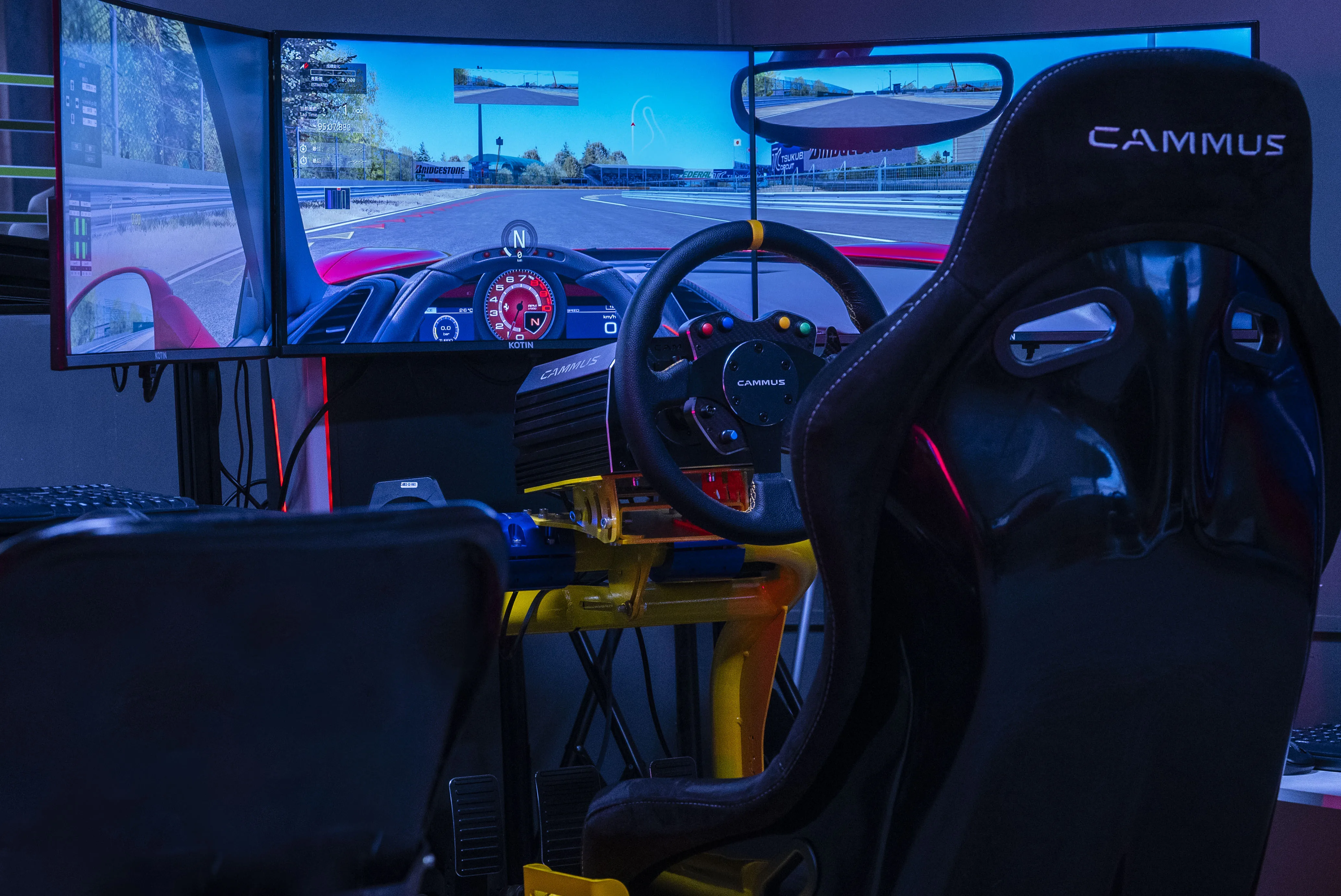 CAMMUS Racing Simulator Driving Car Amusement Game Machine