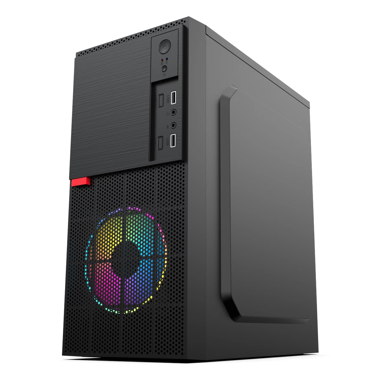 Cheap Custom Micro Atx PC Mini Desktop PC Gaming Computer Case Para PC Game Casin Casing Cabinet