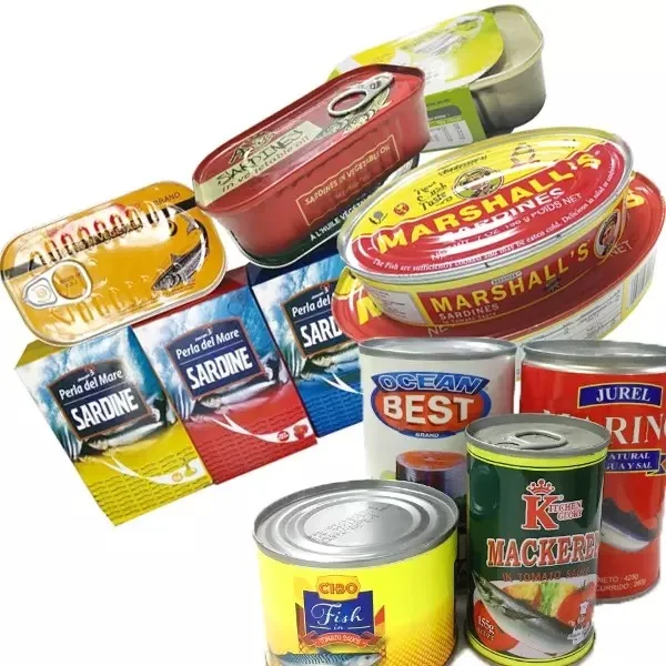125g canned sardine in tomato sauce / 155g canned sardines in vegetable oil  Canned Tuna