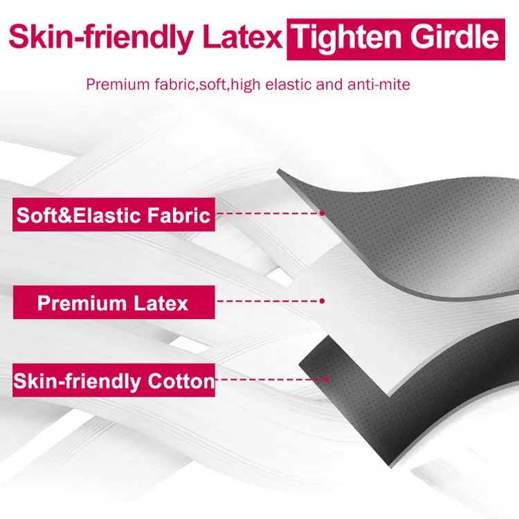 best elastic Body Touch Extreme Latex Waisted Trainer Clincher Reductor Shaper Fajas 4XL Trainer Shaper Women Getfit  Waist