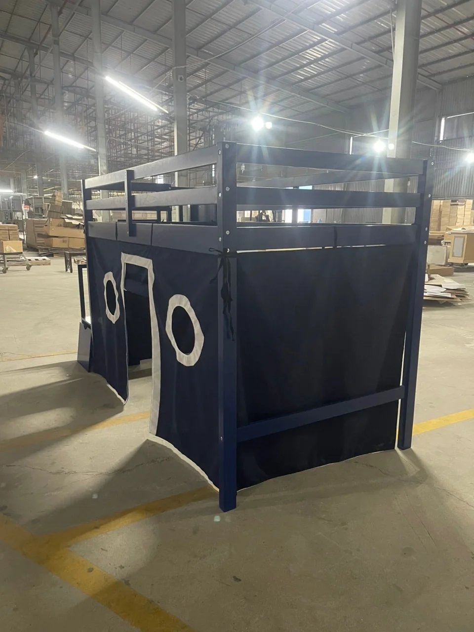 High Quality Single Wooden Bed with 4 Drawers Modern Design for Bedroom Hostel or School Apartment Direct from Vietnam