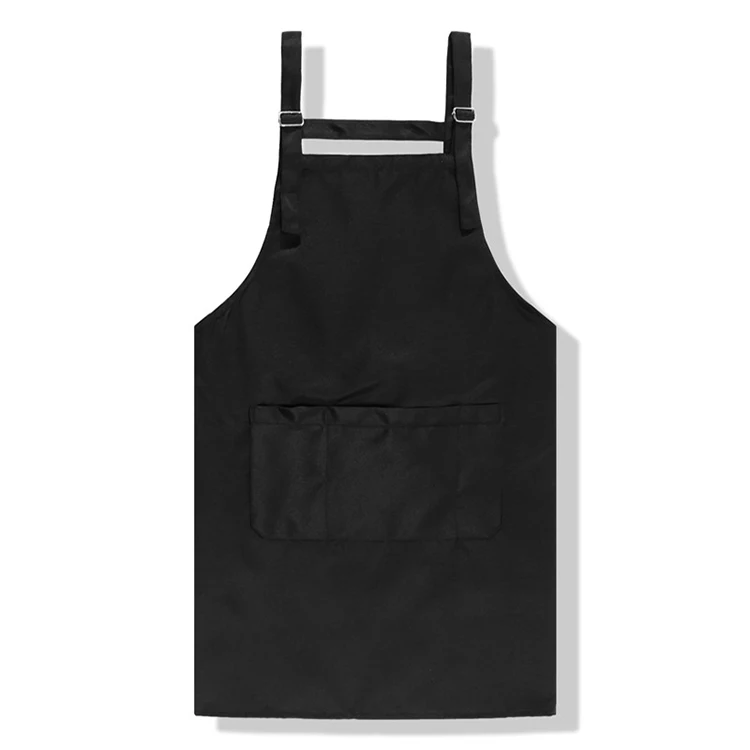 Men wholesale waitress barista apron custom print 100% cotton chef aprons kitchen cooking kitchen aprons most comfortable