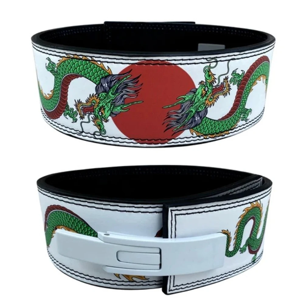 Best Quality Custom Made Gym Back Support Weightlifting Lever Belt/Cowhide Leather Lever Training Belt