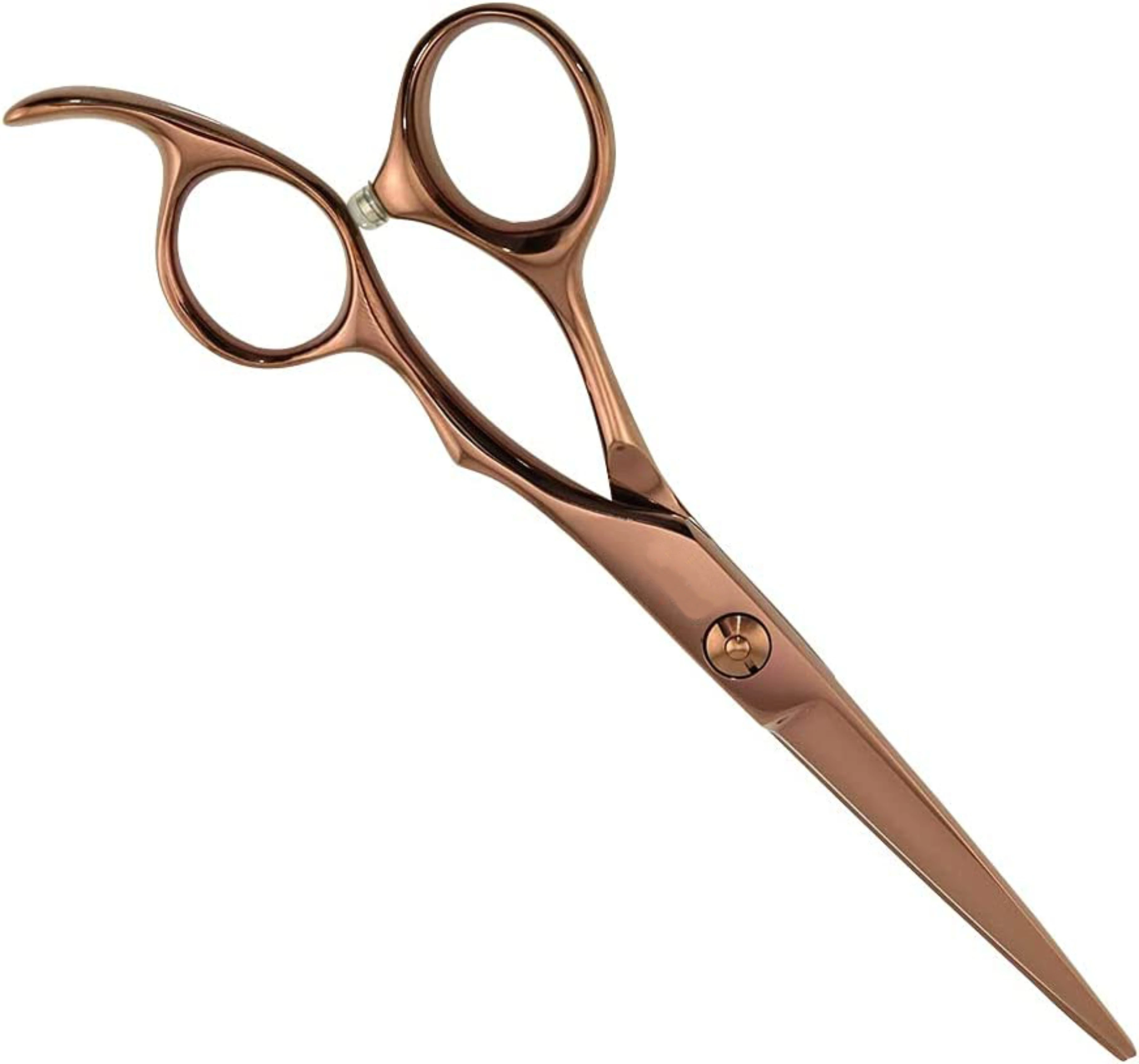 Fantastic Stainless Steel Dynamic Blade Barber Salon Razor Edge Scissor Simple Hair Cutting Barber Scissors With Rubber Handle