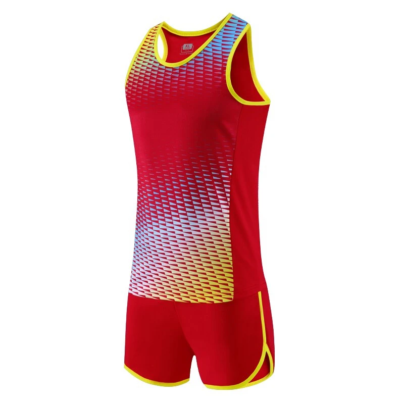 Track And Field Training Suits Women Quick Dry Running Clothes Uniform Sportswear Athletics Set Shorts Vest