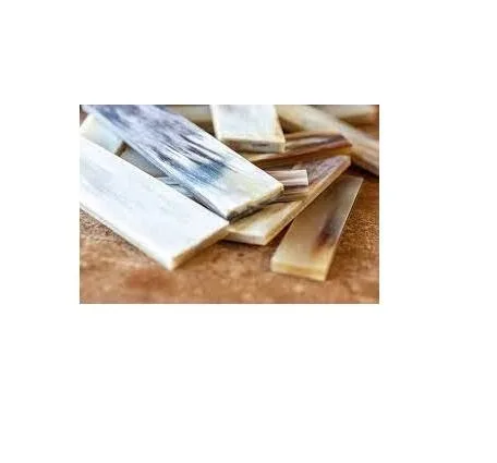 Natural horn plates in custom made sizes suitable for eyeglass frames art and crafts for buffalo horn black color for sale