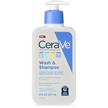 Wholesale Price CeraVe Baby Wash & Shampoo | 2-in-1 Tear-Free Baby Wash for Baby Skin & Hair - 8 Fl.Oz (237ml)
