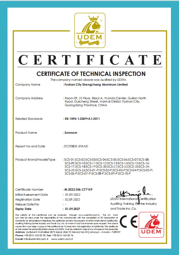 Aluminium Glass Veranda Wintergarten  Outdoor Glass House  Winter garden Sun room