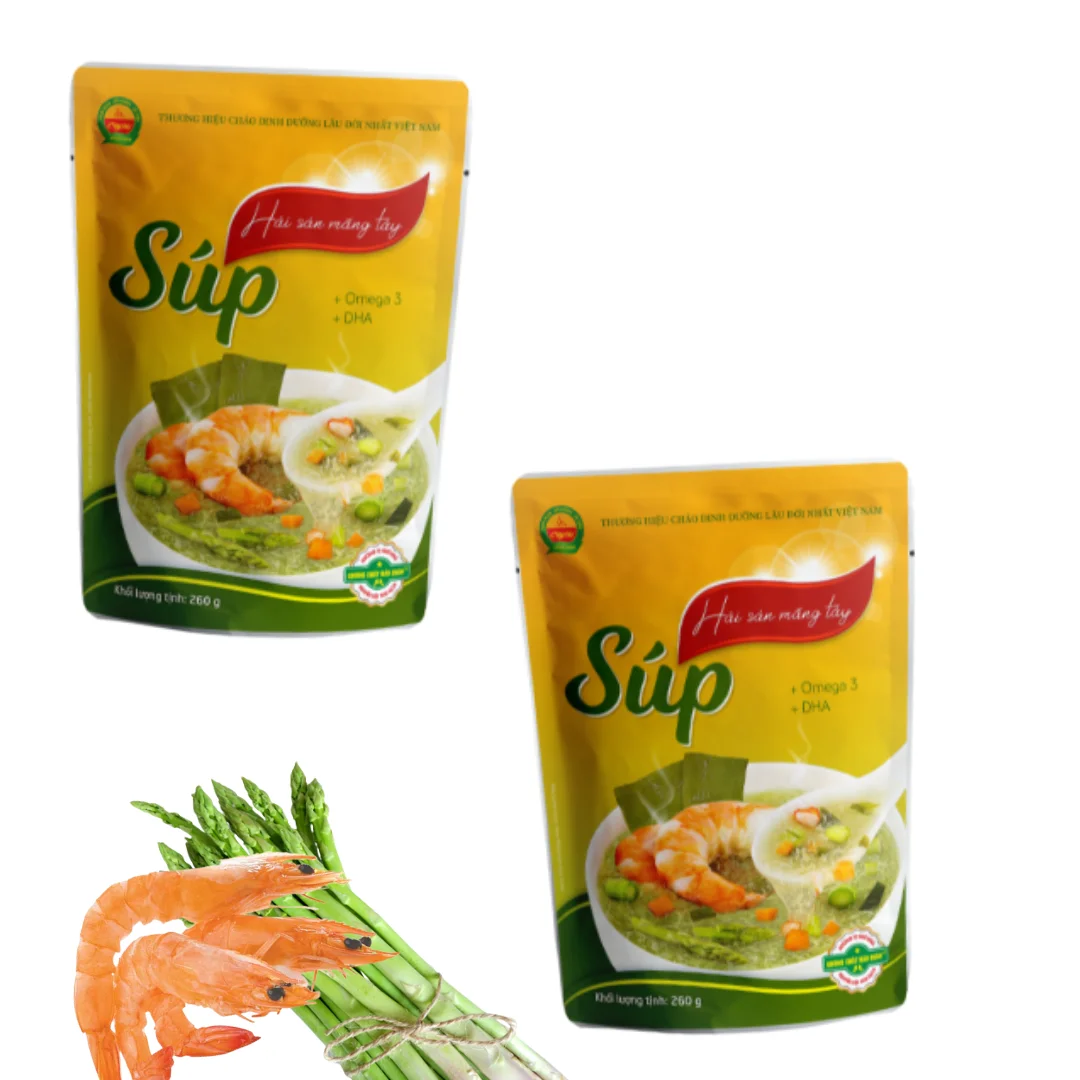 Ready to eat food cooked Soup with asparagus soup natural choices ready to eat retort pack from Vietnamese Manufacturer