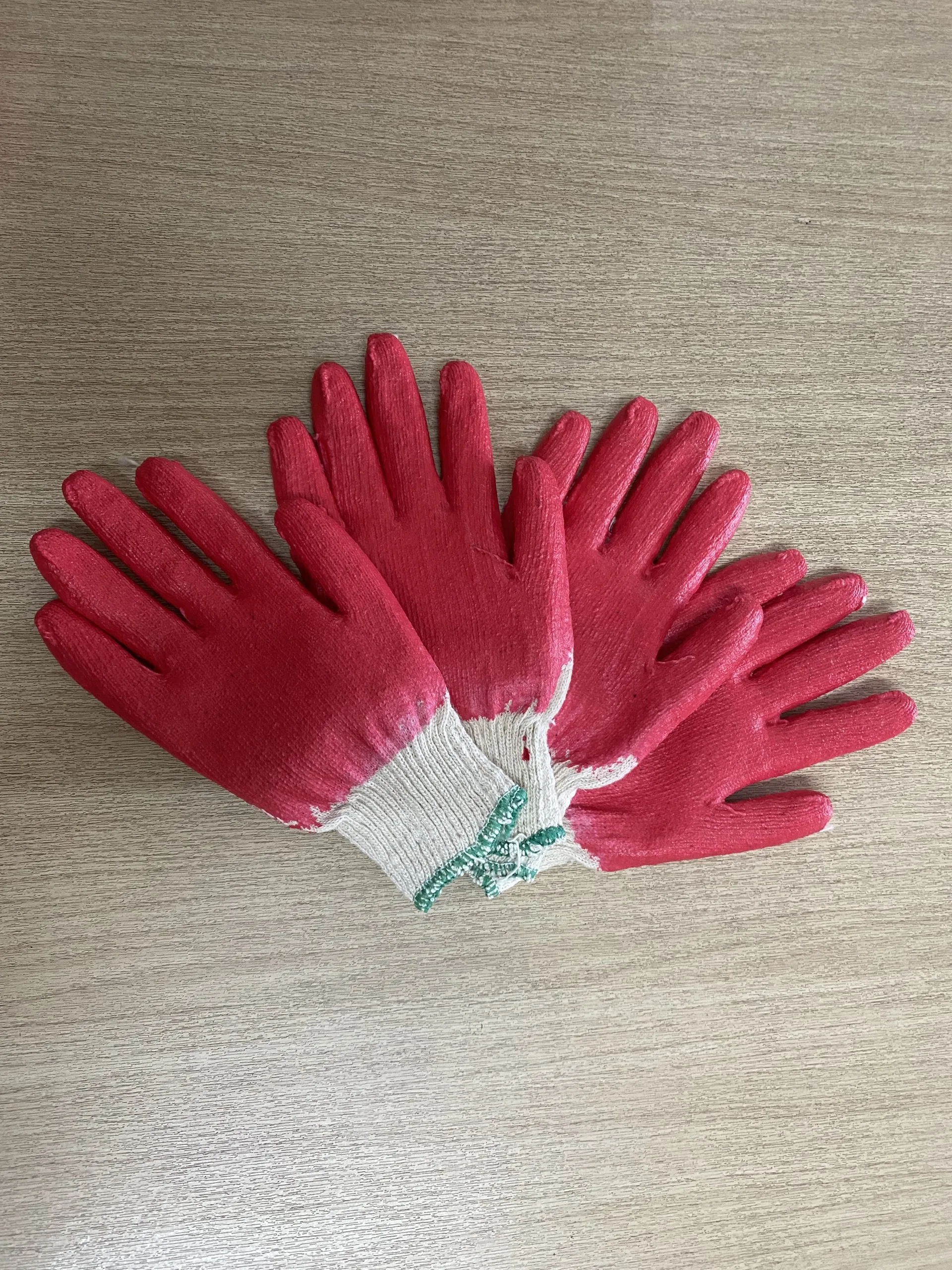 Top cheap working glove for gardening - Half Latex coated glove - palm side latex coated