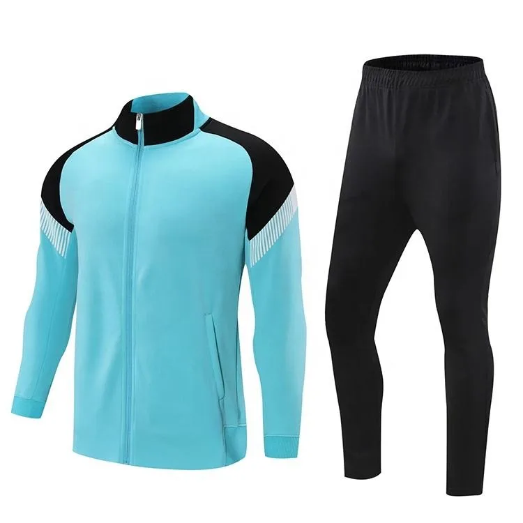 Factory High Quality Sportswear 100% Polyester Football Men and Women Tracksuit Training Tracksuit 300 GSM Tracksuit