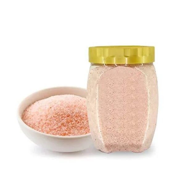 Pink Himalayan rock salt | food grade - fine | certified organic | natural unrefined for table / bath