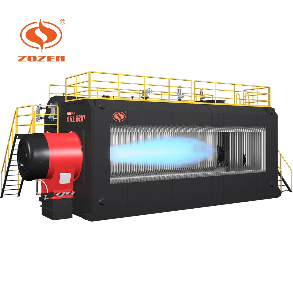 Factory price lpg diesel oil gas fired industrial 25 tons steam per hour boiler for textile mill
