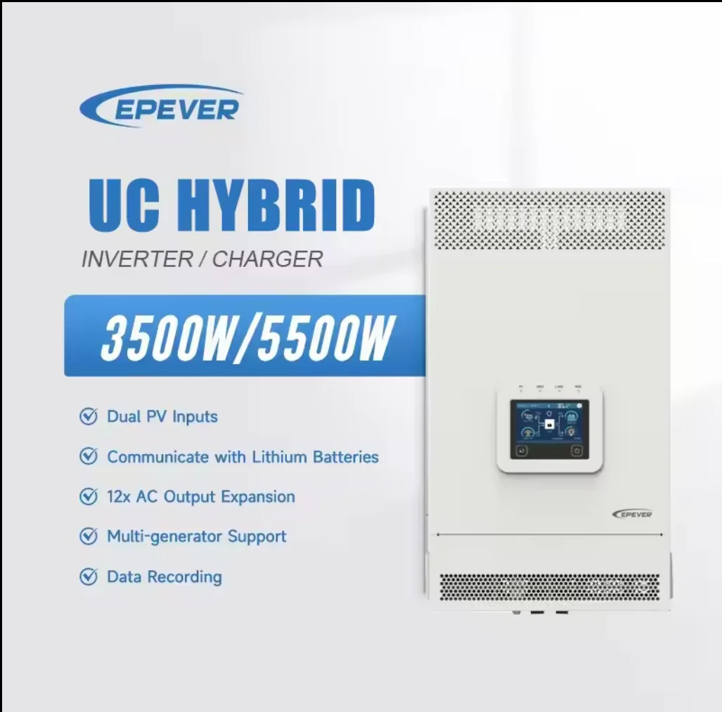 Гибридный Инвертор серии EPEVER UC 3.5kw/5.5kw 24v/48v солнечный инвертор