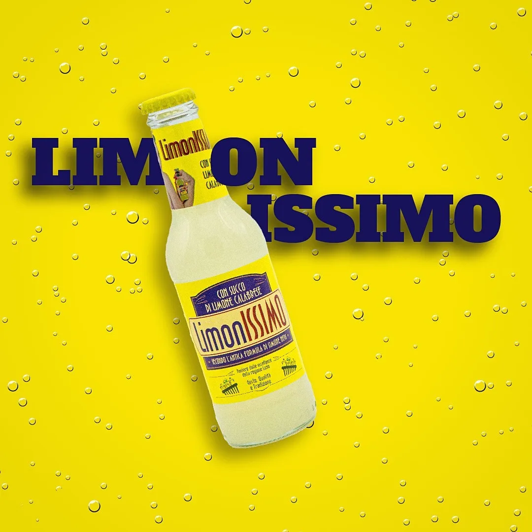 275ml wholesale soda LIMONISSIMO glass bottles beverage lemon juice drink flavor carbonated soft drinks