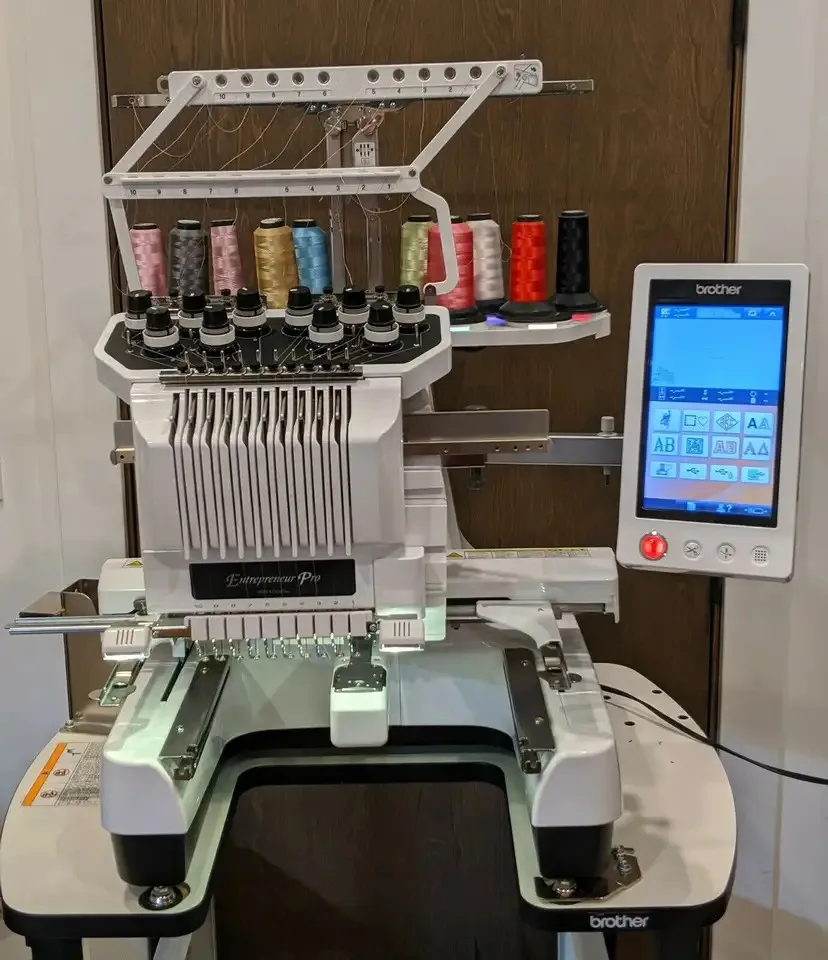 Top 2022 Embroidery Machine PR1000e pr1050x, 10 needle embroidery machine new v3