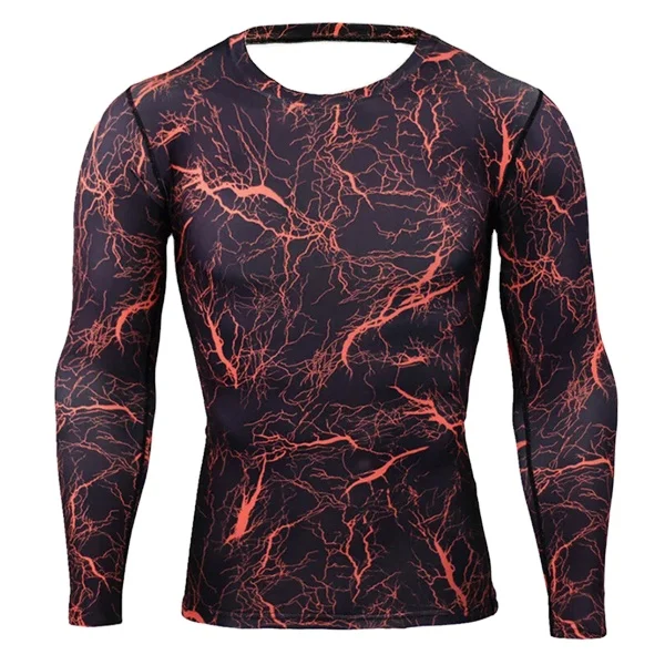 Grappling MMA Rash Guard Sublimation Compression Shirt Bjj Rashguard Custom Printed Mens Men Technology OEM Long Sleeve shirt