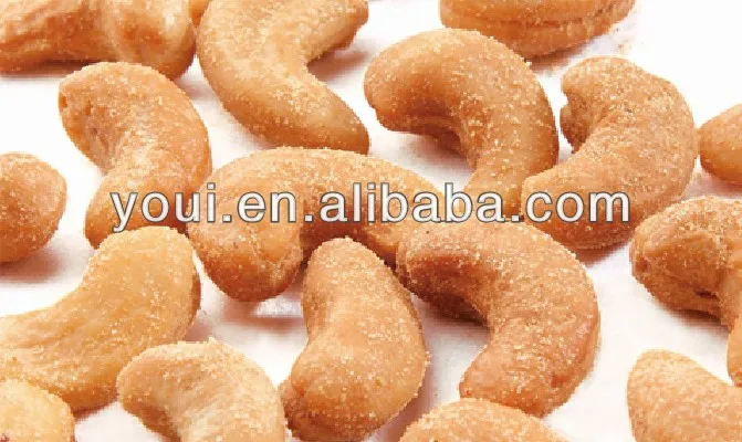 BRC Certificate Wholesale BBQ Flavor Roasted Coated Cashew Natural Snacks