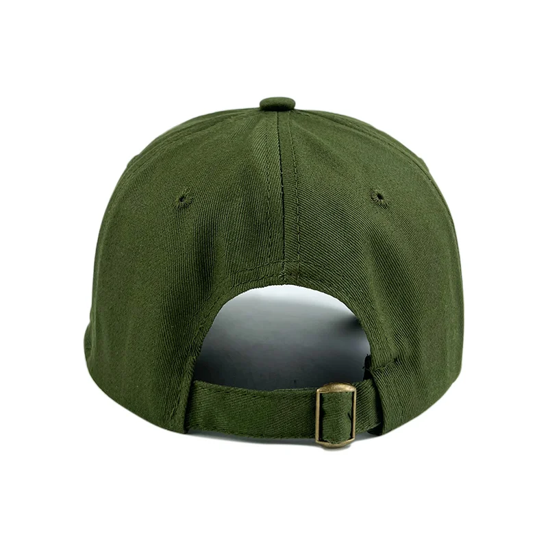 Solid Color 100% cotton plain soft top embroidery sports cap Dad hats cotton adjustable blank custom unstructured baseball cap