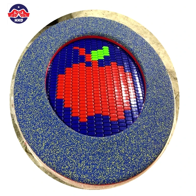 In-ground Trampoline Outdoor for Public Kids Single Bungee Jumping Trampoline for sale