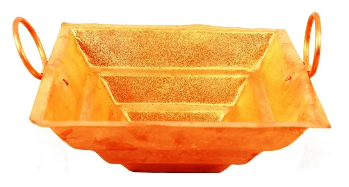 Wholesale hawan kund Copper Havan Kunda all size puja yagya Spiritual Yoga item 4 Inches