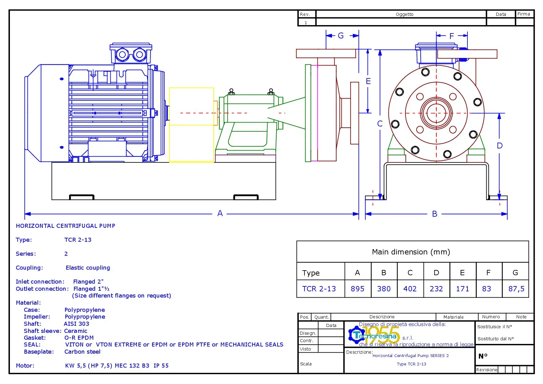 Precision Centrifugal Pump for Pharmaceutical Manufacturing - Safe and Contaminant-Free Production