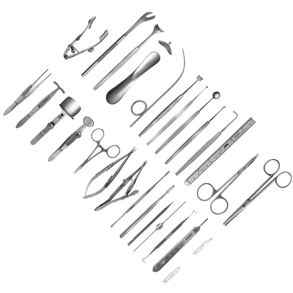 2024 Oculoplastic Eye Micro Surgery Set 30 PCS Ophthalmic Instruments