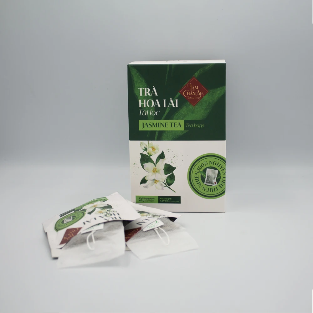 Premium Tea New Arrival Jasmine Tea Bags Unique Taste Food Industry Iso Haccp Oem/Odm Vietnam Factory Wholesale Bulk Vietnam