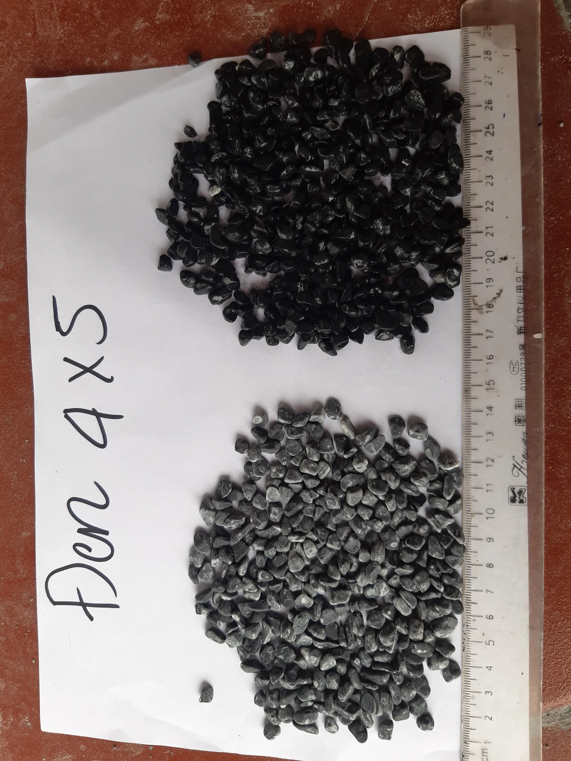 Best seller Black pebble natural stone landscape natural stone decoration made 100% natural stone best choice best price