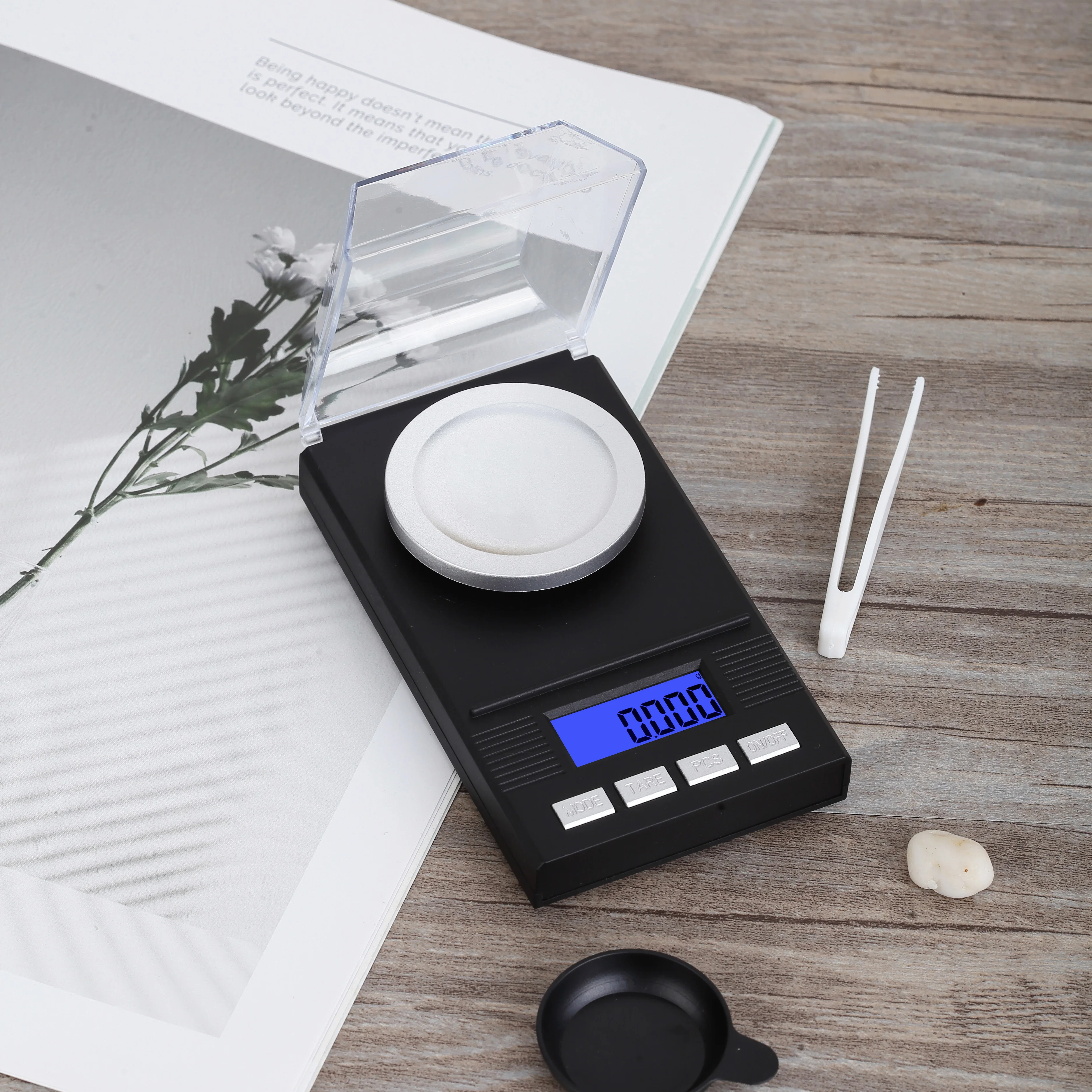 Milligram Accurate Lab Balance Powder Scale 200g Maximum Capacity 0.001g Precision Pocket Size Jewelry Scale