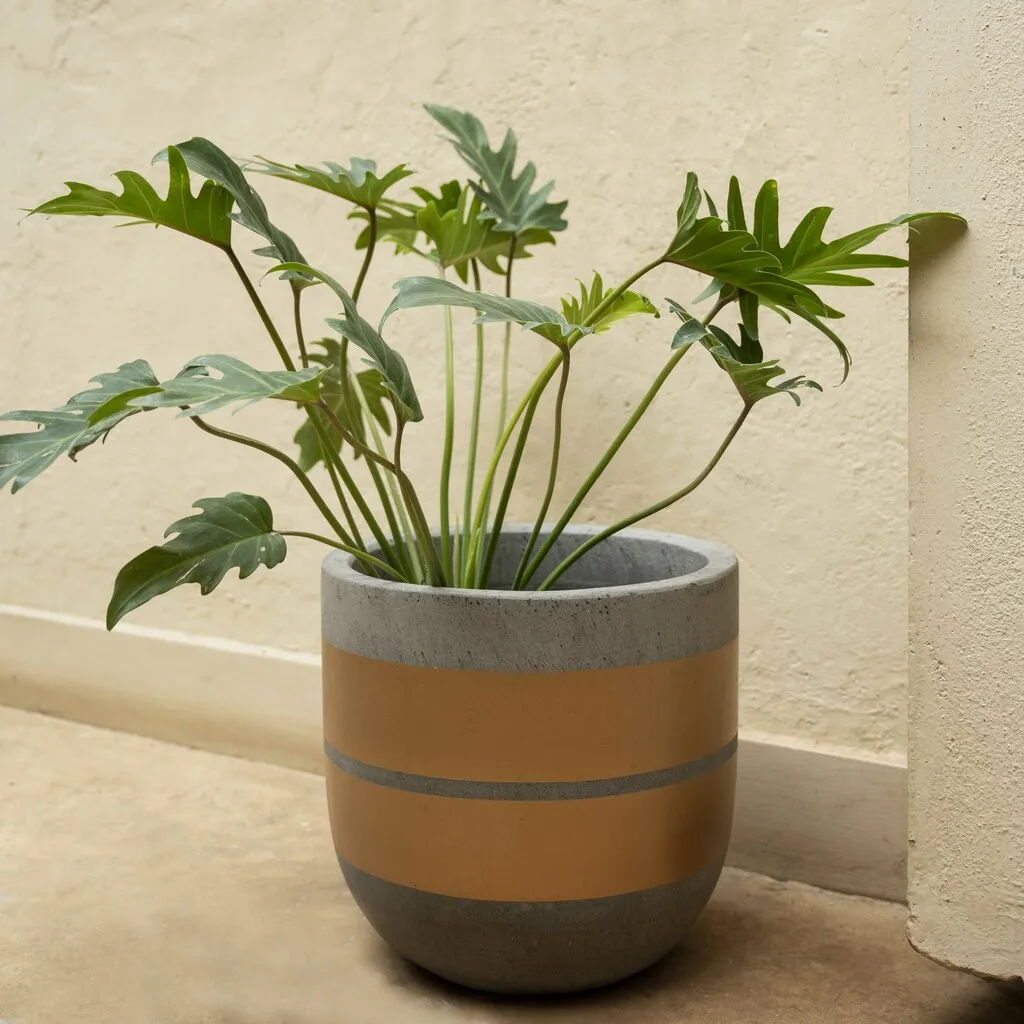 Customize various sizes large planter big own garden vasi fioriu for outdoor set of 4 for plant garden