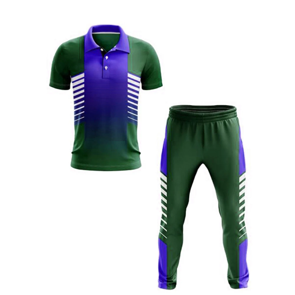 Wholesale Design High Quality Polyester Material OEM ODM Cricket Uniform For Adults On Sale Now