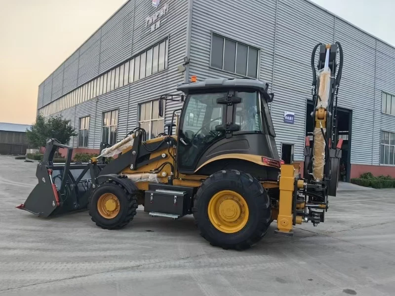 EPA Engine Wheel Loader Mini Backhoe Excavator Loader Engineering-Construction-Machinery 4X4 Backhoe Loader Backhoe Factory
