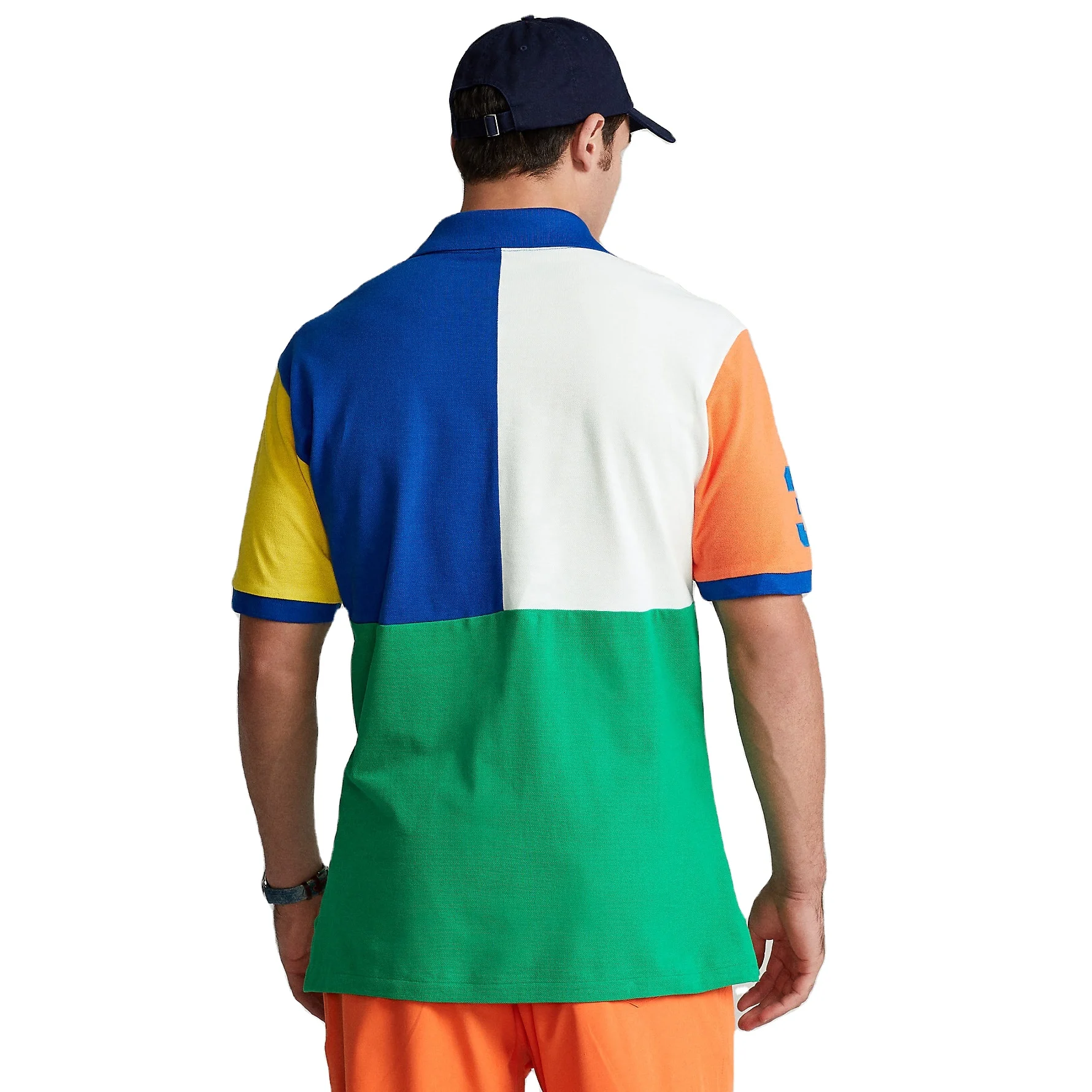 Wholesale High Quality Plain Casual T-shirts Embroidered Polo shirt Golf Clothing Custom Logo Simple Polo Shirt For Men