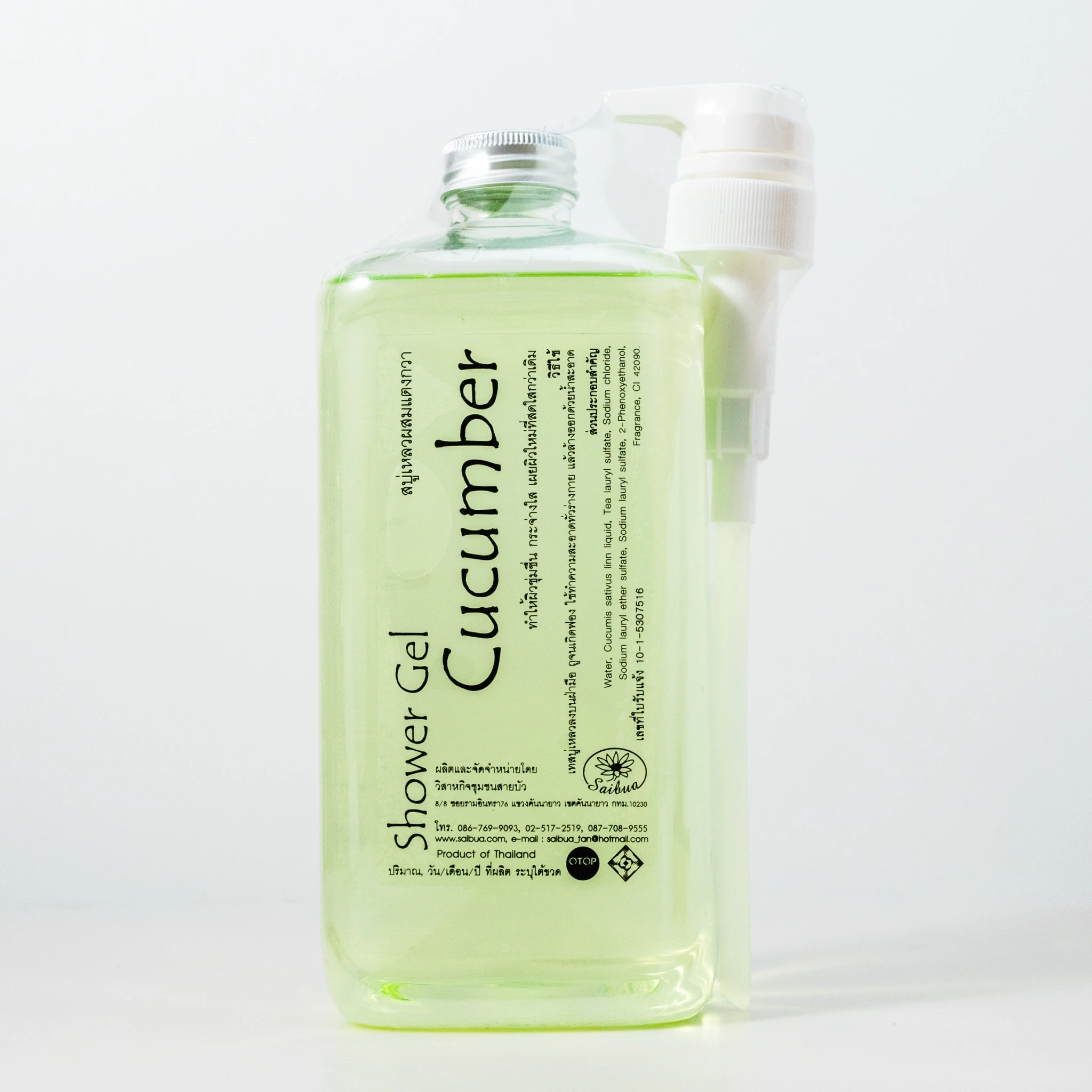 Wholesale Factory OEM Herbal Handmade Shower Gel  Fruits Shower Shampoo Thailand 100%