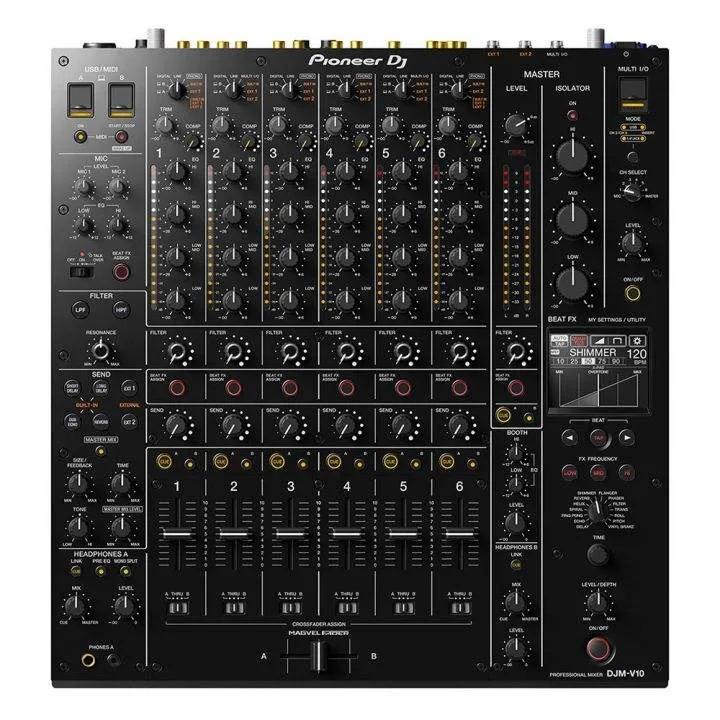 Новый DJM-V10 6-канальный Профессиональный клубный диджейский миксер оптовая цена