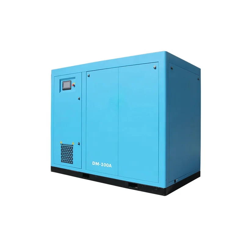 DEHAHA 75KW Industrial Screw Air Compressors With Stable Air Supply