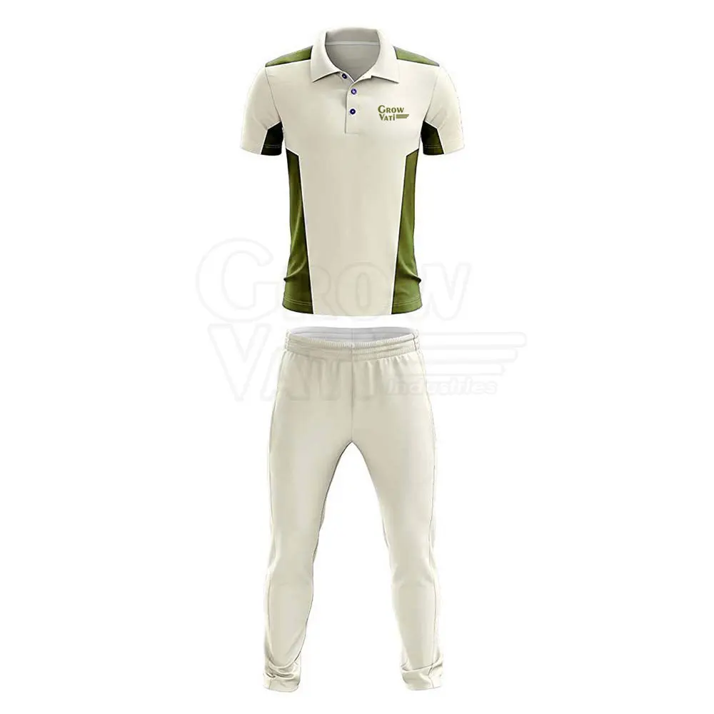 Новый дизайн, одежда для команды, сублимационная форма для крикета, мужская рубашка-поло на заказ и брюки для крикета, форма для Крикета