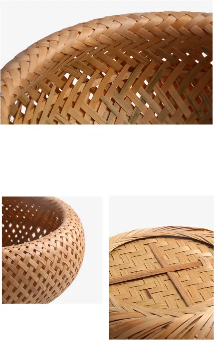 ECO-friendly Round Bamboo Basket for Kitchen/  Bamboo homewares/  Handmade Tablewares made in Viet Nam